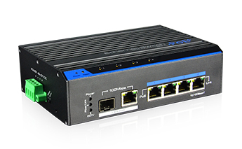 Utepo UTP7204E-POE 4 Port 10/100Mbps PoE Ethernet Industrial Switch