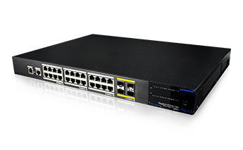  24 Gigabit Ports & 4*10Gigabit Managed Ethernet Switch