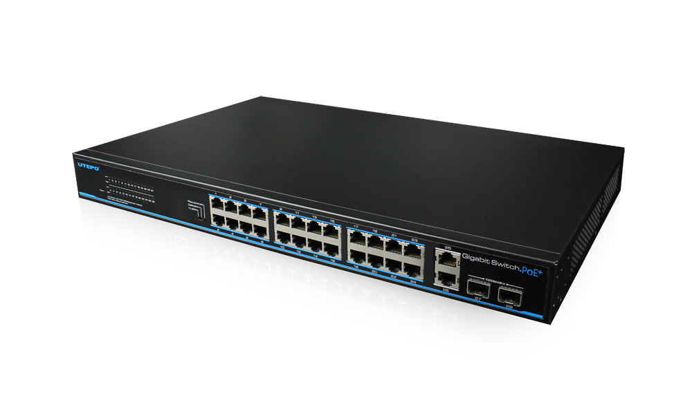  24 Ports Gigabit PoE Switch