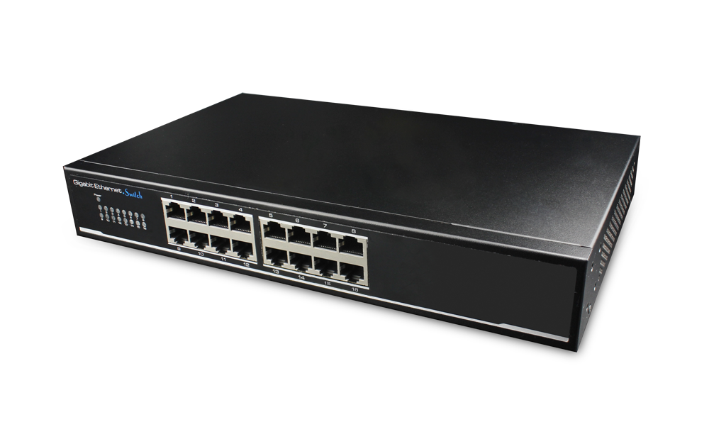 16 Ports Gigabit Desktop/ Rackmount Switch