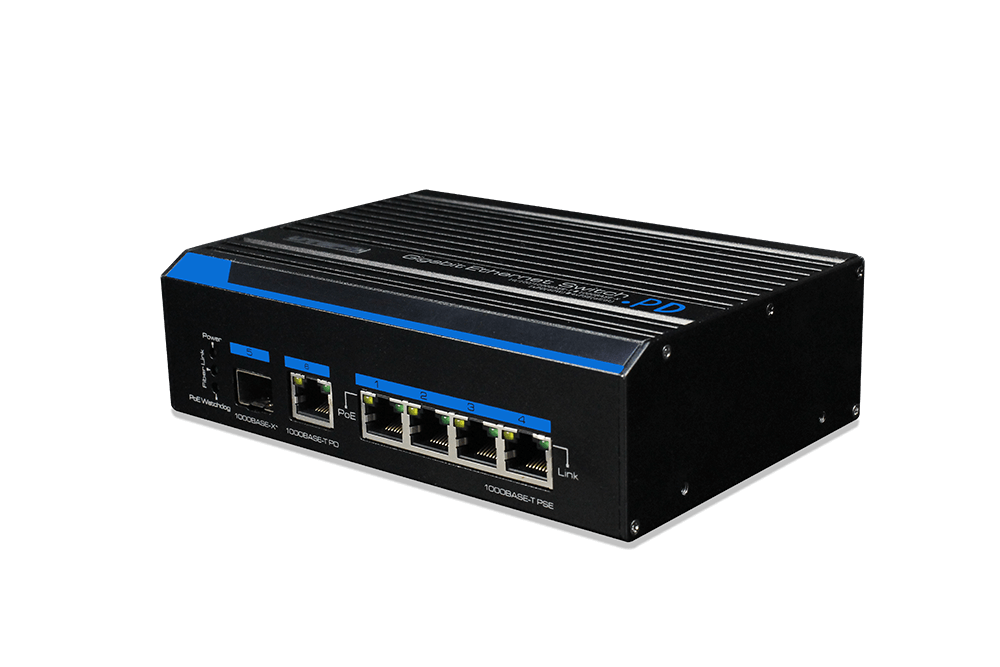  4 Ports Industrial Full-gigabit PoE Switch(60W HPoE Powered)(Off Production))