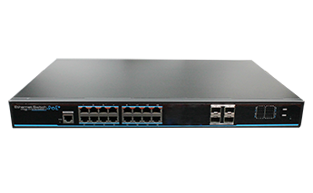  16 Gigabit PoE Ports Managed Ethernet Switch