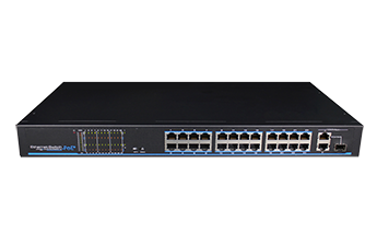  24 Ports PoE Fast Unmanaged Ethernet Switch (Off Production)