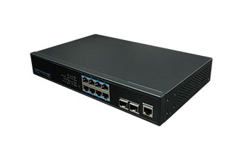 8-Port Gigabit Managed PoE Switch with 2 SFP Slots (Off Production)
