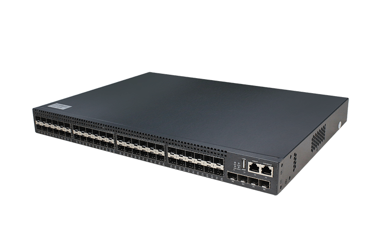 48-Port 10G Ethernet L3 Stackable Fiber Switch with 2x 40G QSFP+ Ports and  100G Uplinks, S7300-48X2Q4C - QSFPTEK