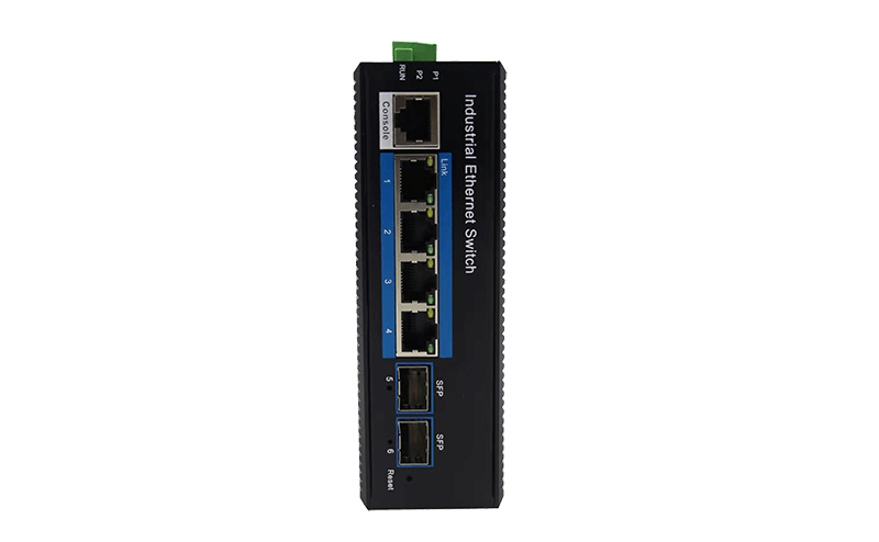 PoE Switch 4 Port + 2 Uplink (RJ45) - Borer Fingerprint Access Control