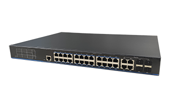  24-Port Gigabit PoE+ 4-Port Gigabit Combo L2 Managed  Ethernet Switch