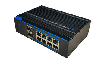  Industrial 8-Port Gigabit PoE+ 2-Port 1G/2.5G SFP L2 Managed Ethernet Switch