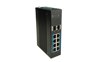 LIE1080A, Switch L2+ Gigabit Ethernet industriel administré - PoE+,  températures extrêmes - INDRy - Black Box