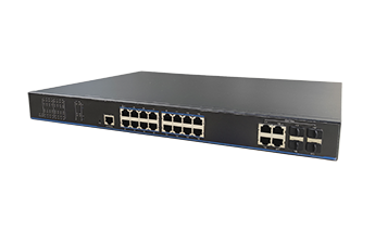  16-Port Gigabit PoE+ 4-Port Gigabit Combo L2 Managed Ethernet Switch